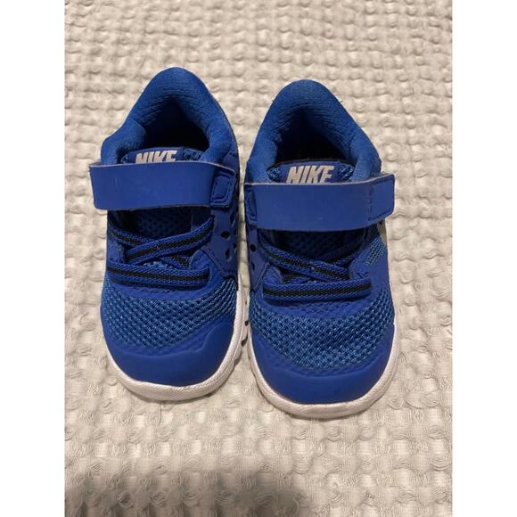 Nike Baby Boy Flex 2015 RN – Blue Toddler Athletic Shoes - Picture 1 of 5
